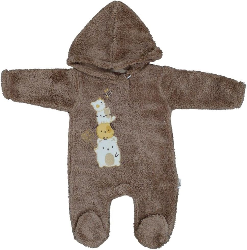 Peluş Patikli Bebek Tulumu 215199